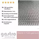 Edelstahl Strukturblech 5WL gewalzt 1,0mm stark Wellenblech